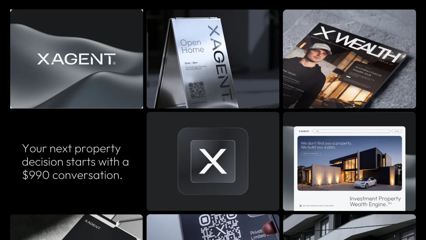 Brand identity work by NOIZE Creative