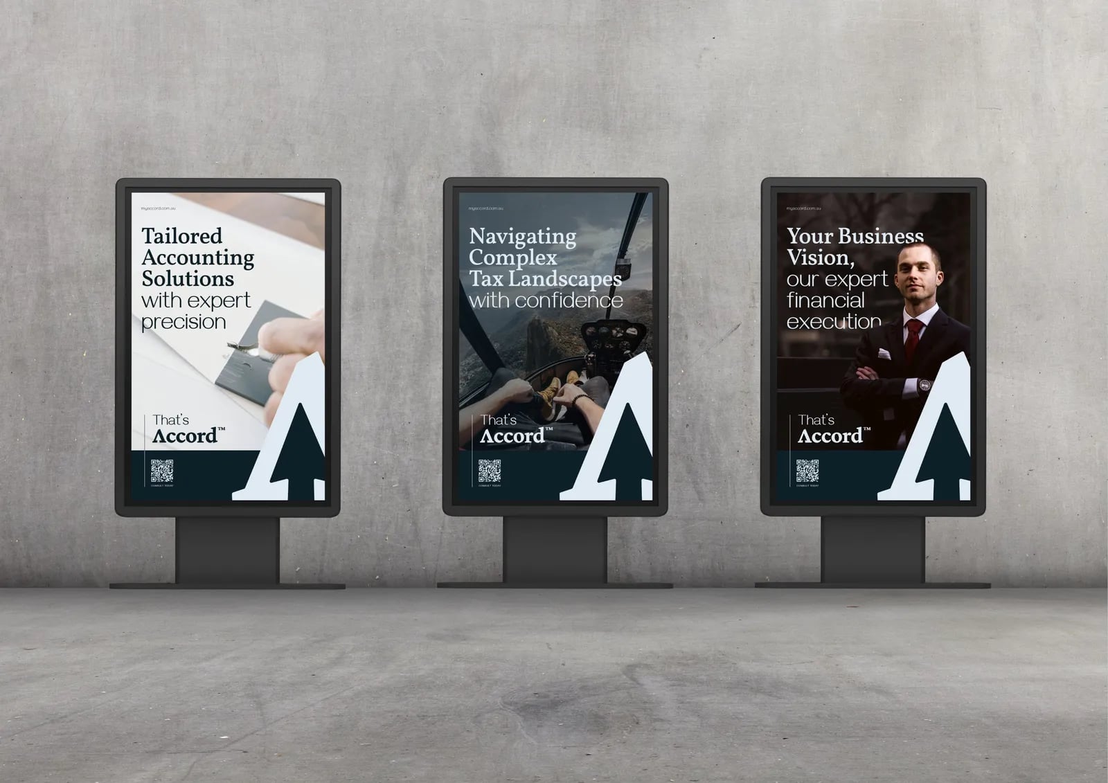 Accord brand identity by NOIZE
