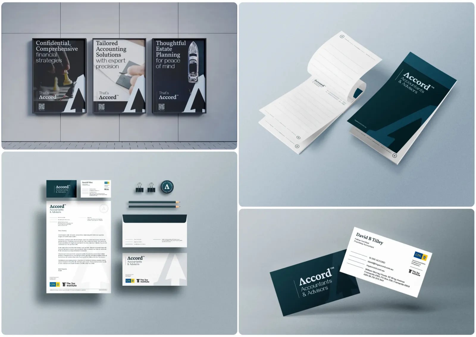 Accord brand identity by NOIZE
