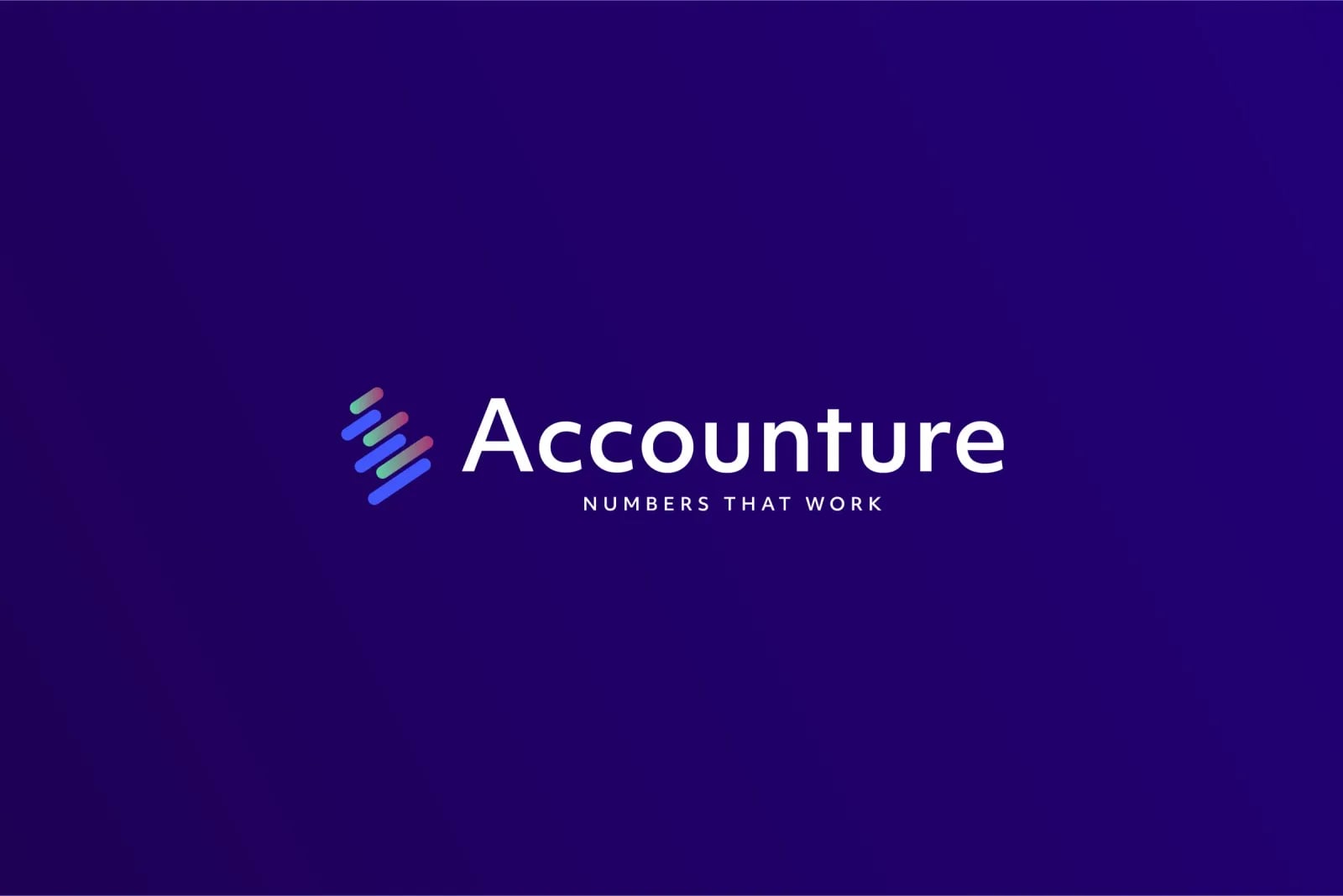 Accounture brand identity by NOIZE