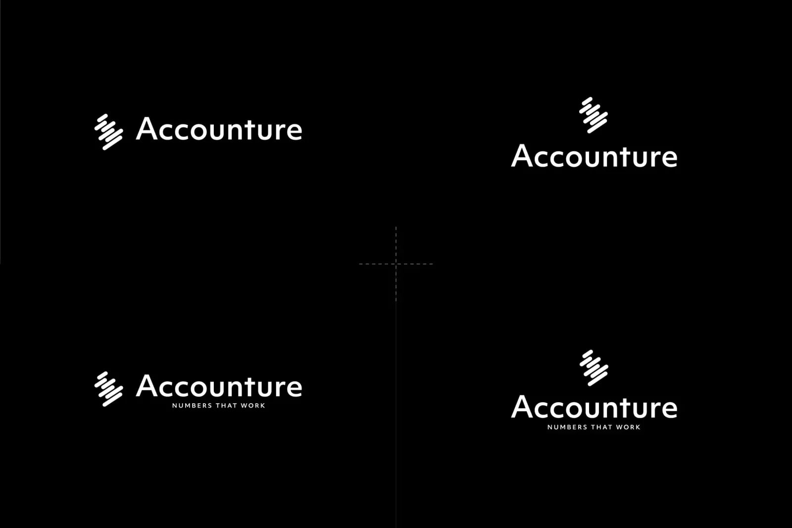 Accounture brand identity by NOIZE
