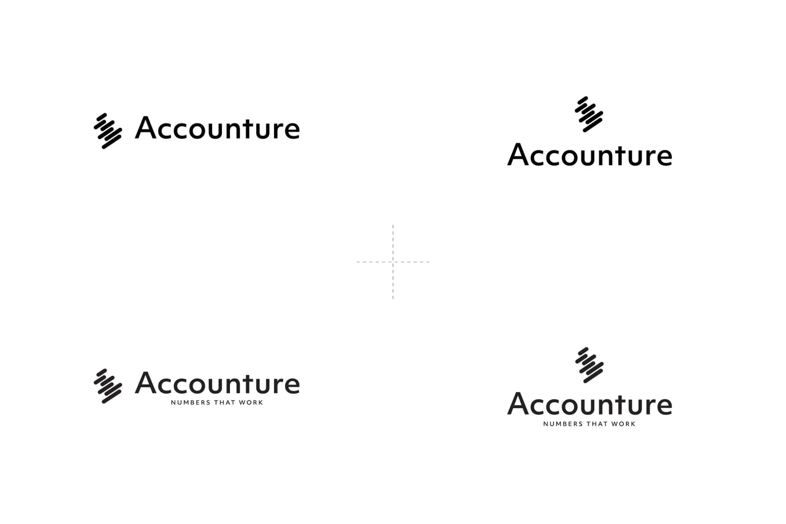 Accounture brand identity by NOIZE