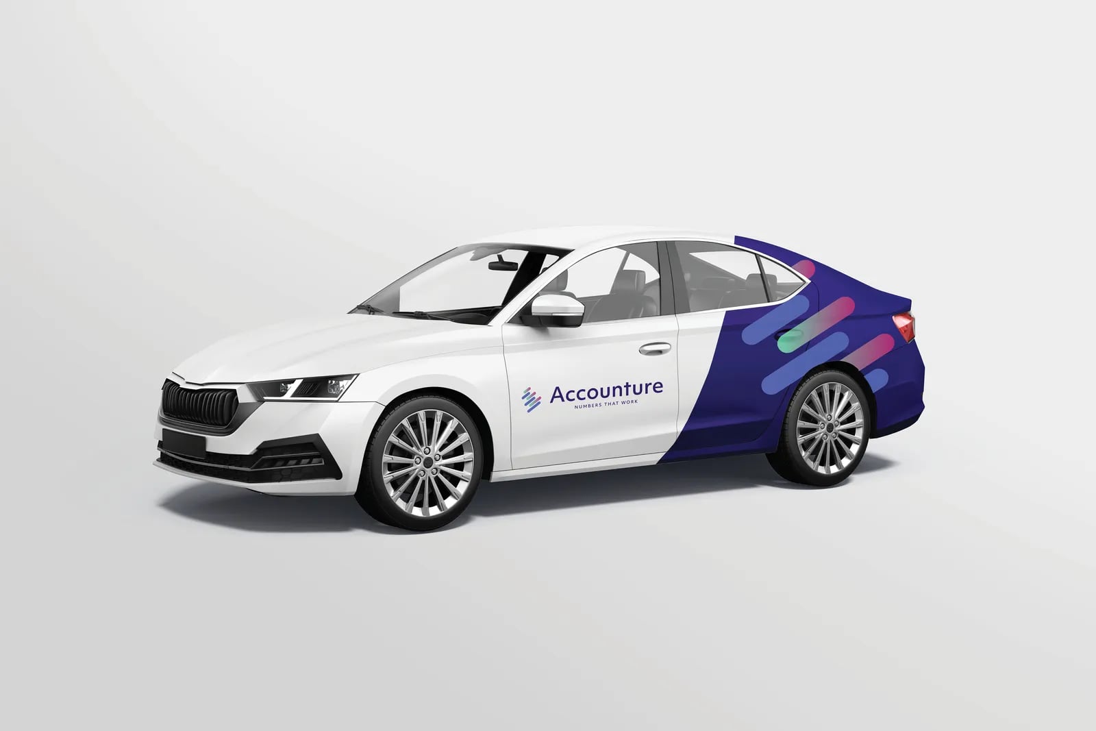 Accounture brand identity by NOIZE