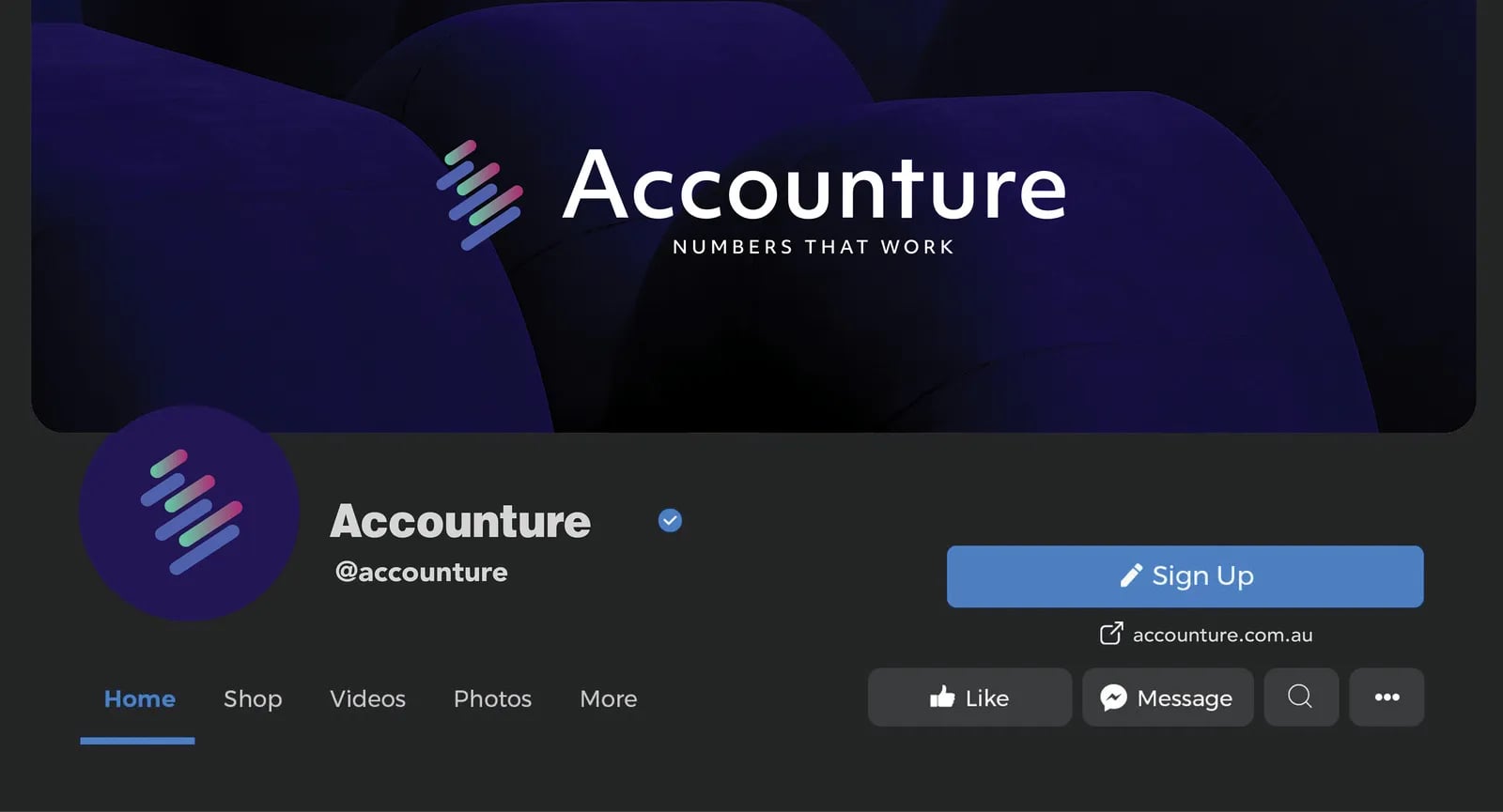 Accounture brand identity by NOIZE