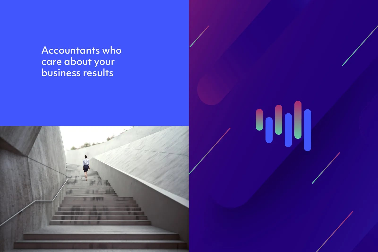 Accounture brand identity by NOIZE