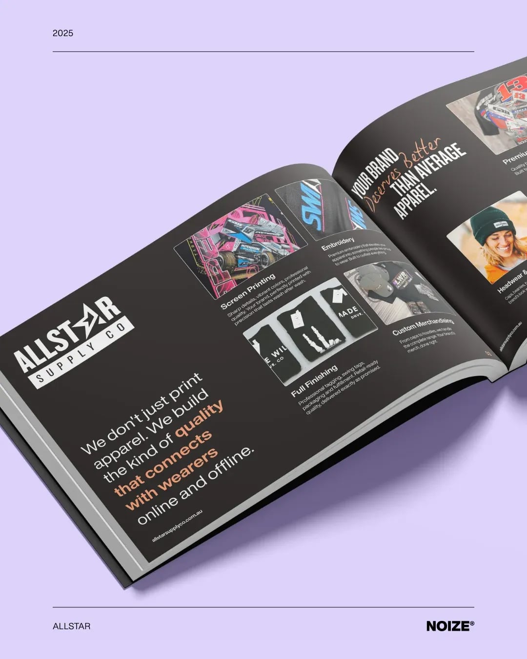 Allstar Originals brand identity by NOIZE