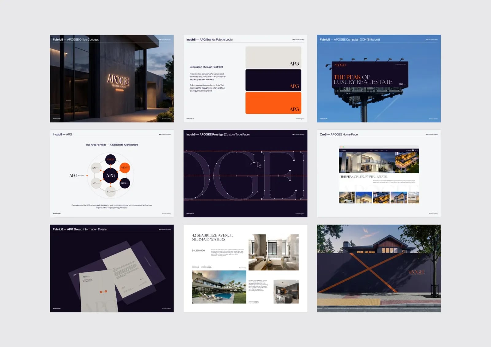 Avenue Property brand identity by NOIZE