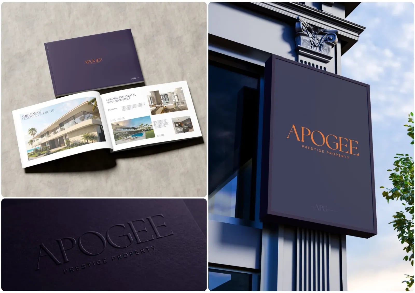Avenue Property brand identity by NOIZE