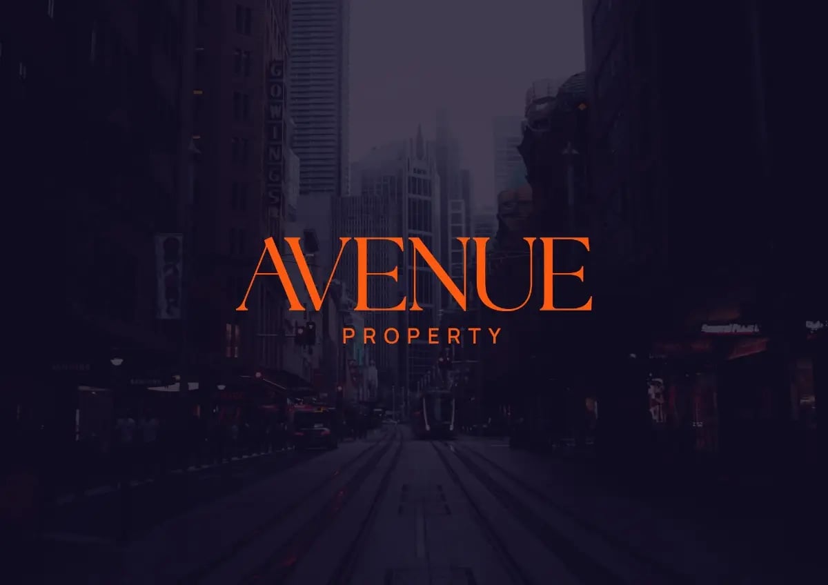 Avenue Property brand work by NOIZE
