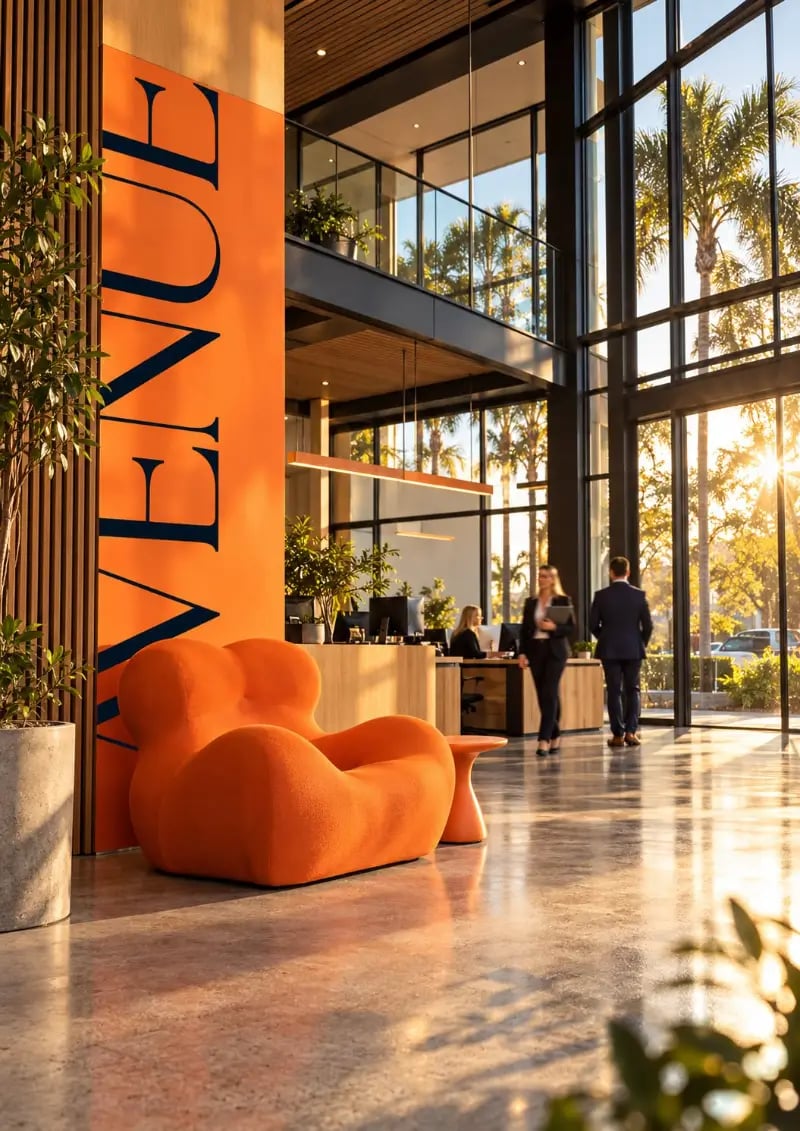 Avenue Property brand work by NOIZE
