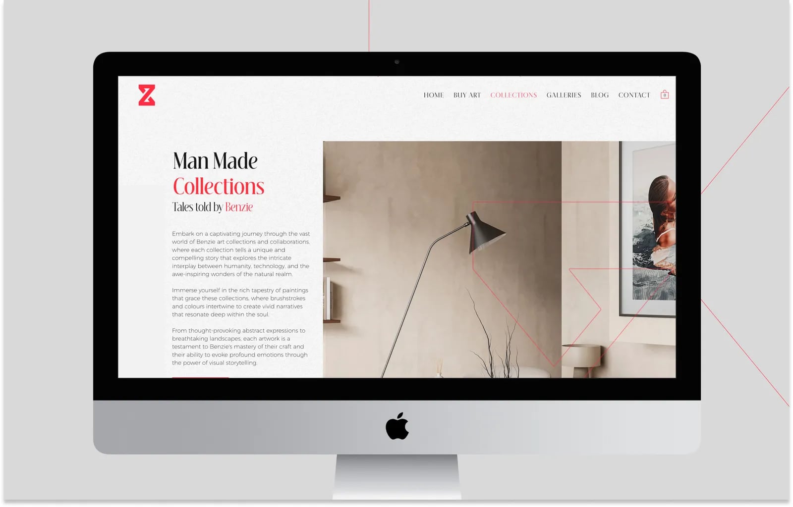 Benzie brand identity by NOIZE