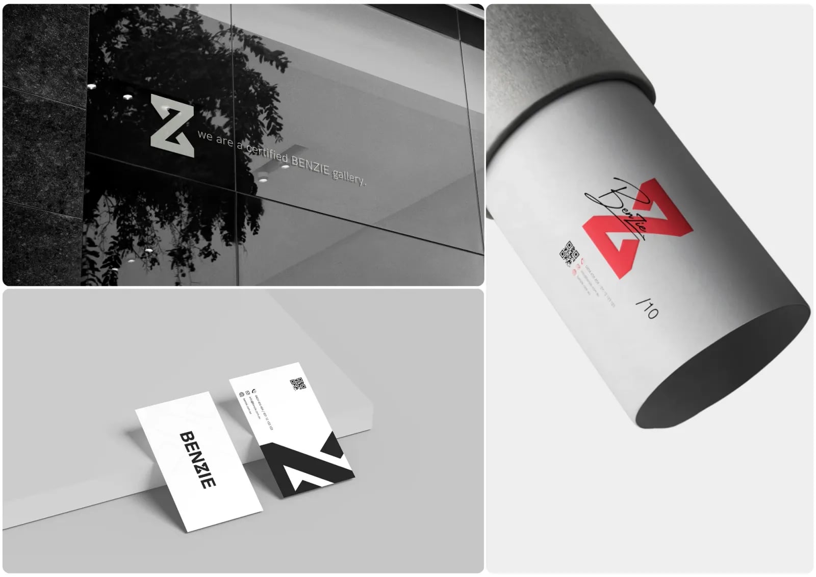 Benzie brand identity by NOIZE