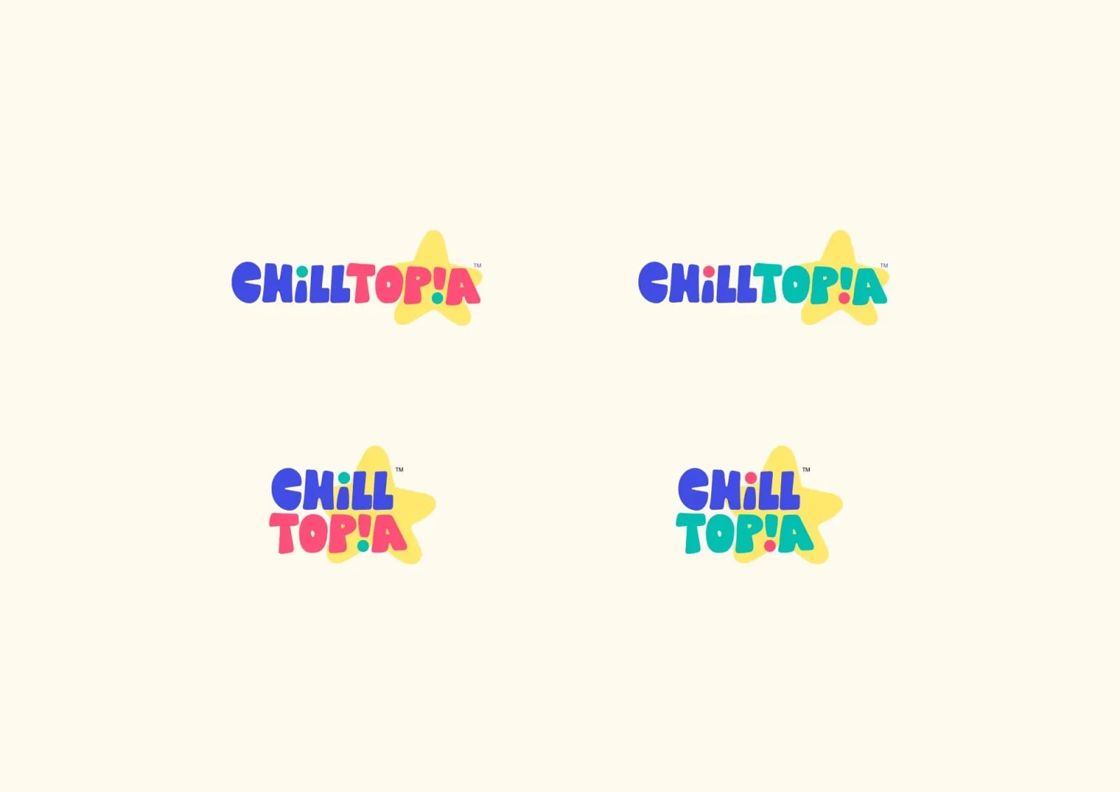 Chilltopia brand identity by NOIZE