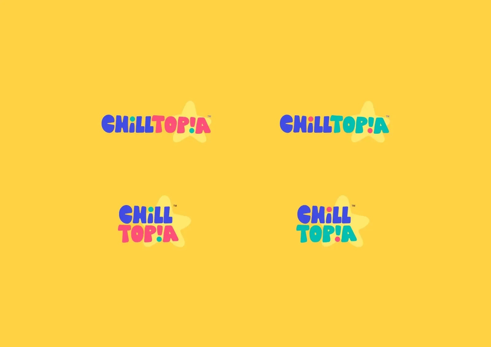 Chilltopia brand identity by NOIZE