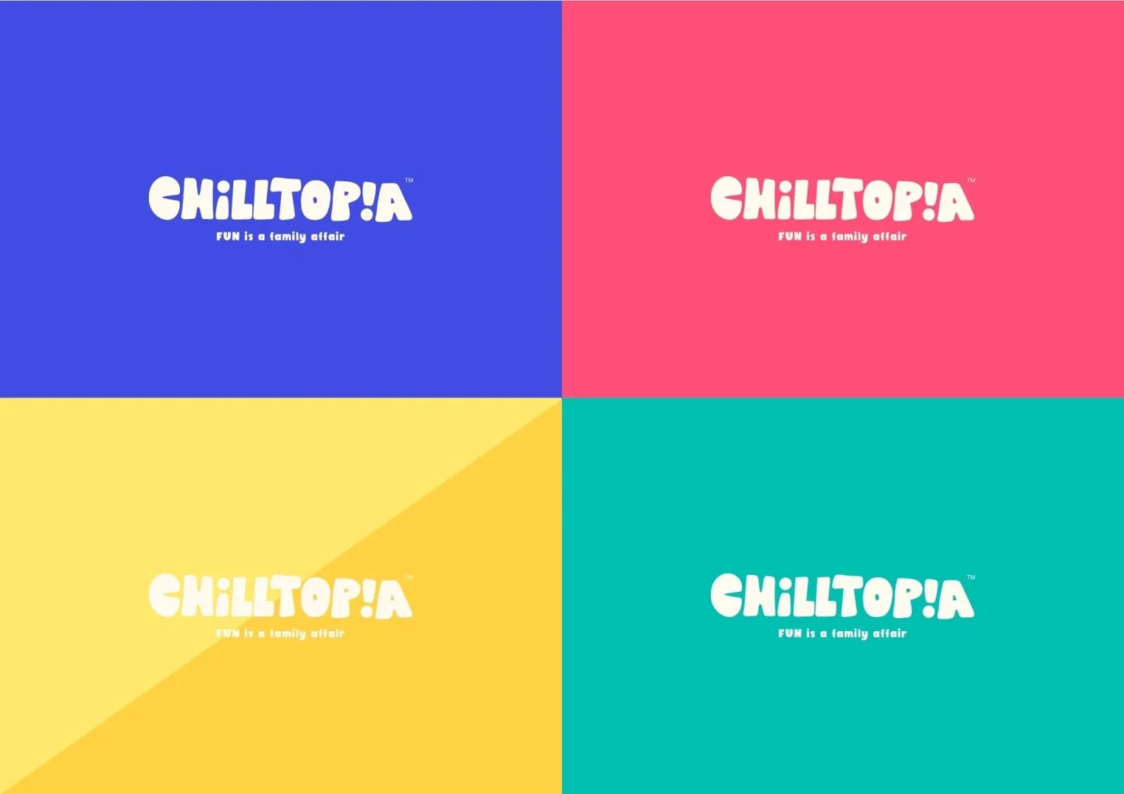 Chilltopia brand identity by NOIZE