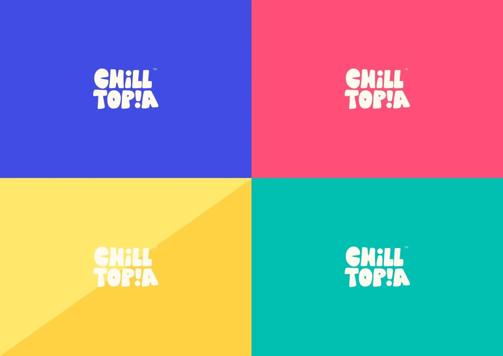 Chilltopia brand identity by NOIZE