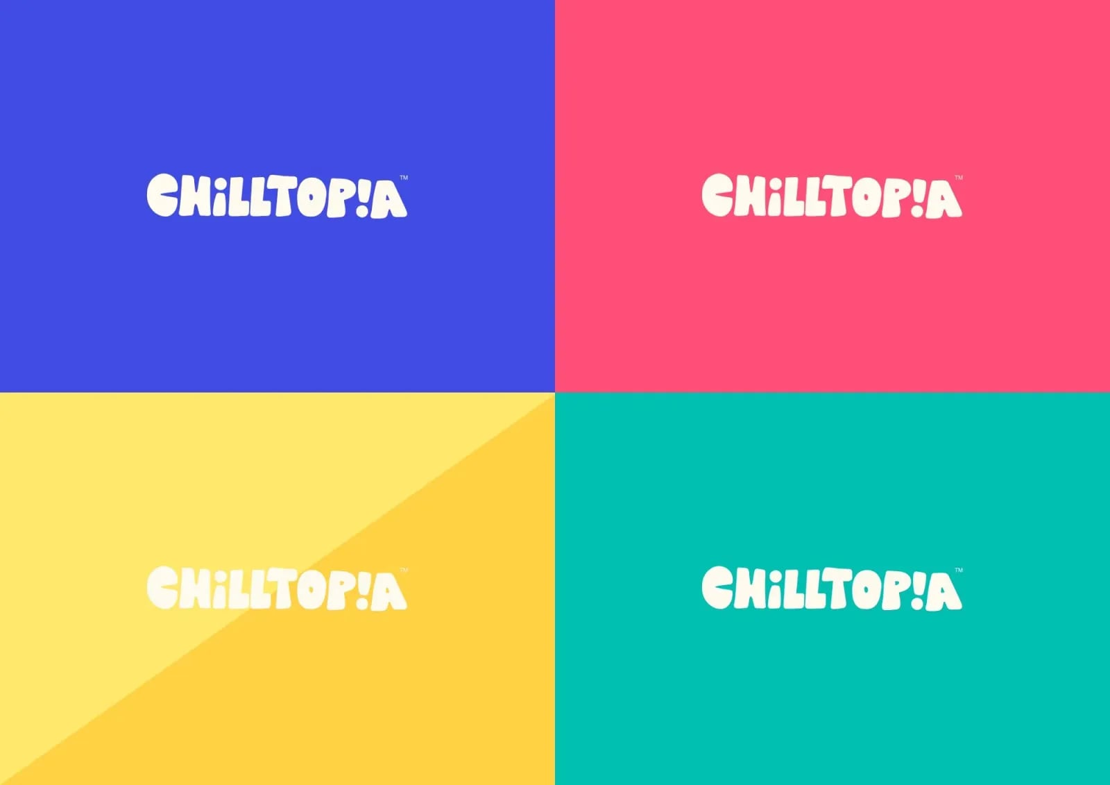 Chilltopia brand identity by NOIZE