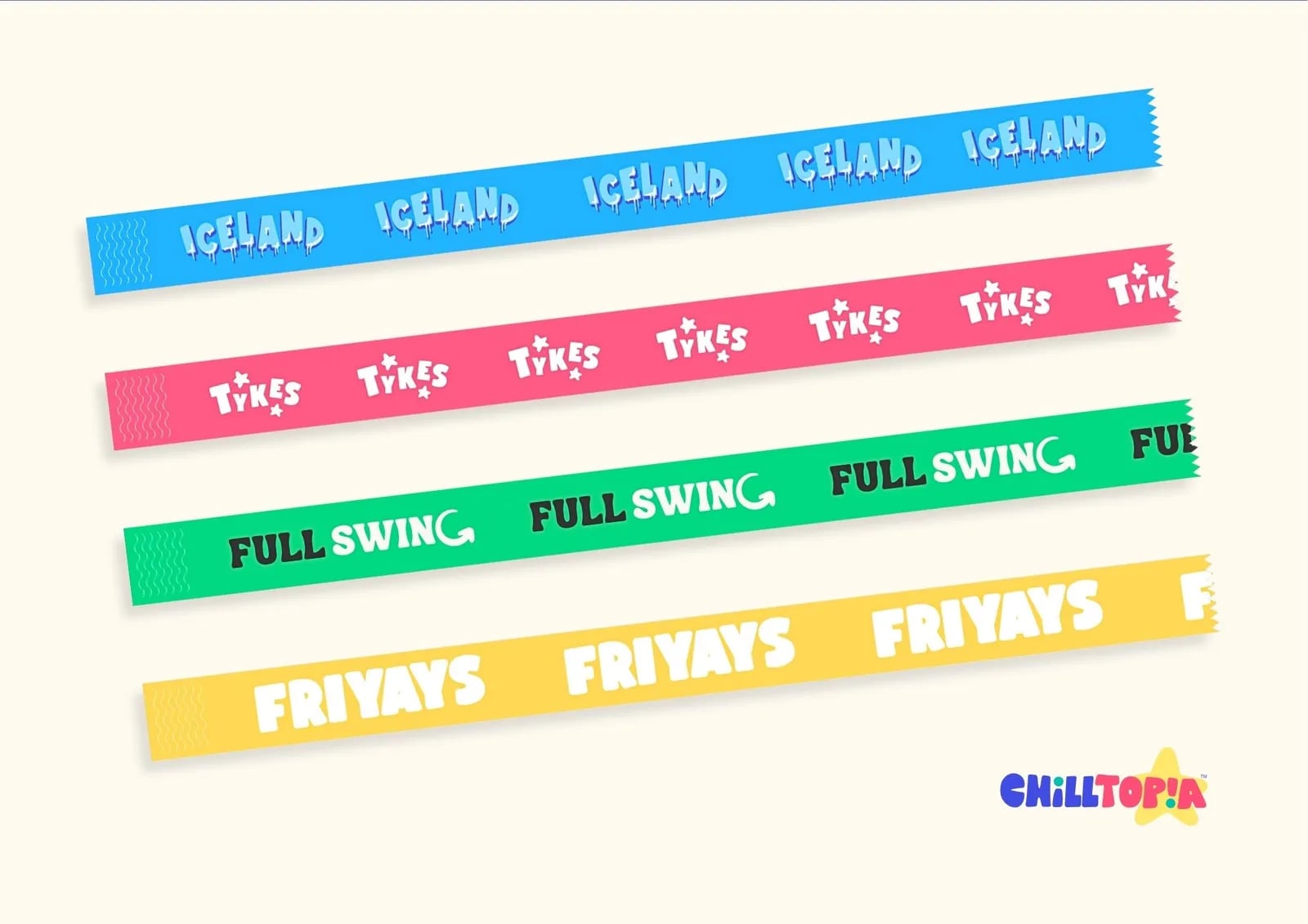 Chilltopia brand identity by NOIZE