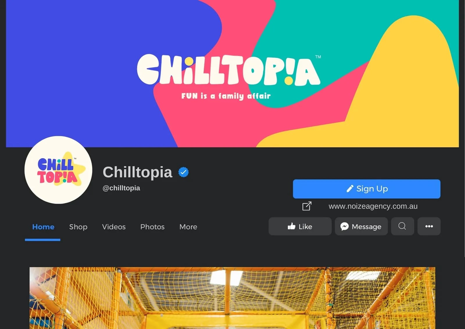 Chilltopia brand identity by NOIZE