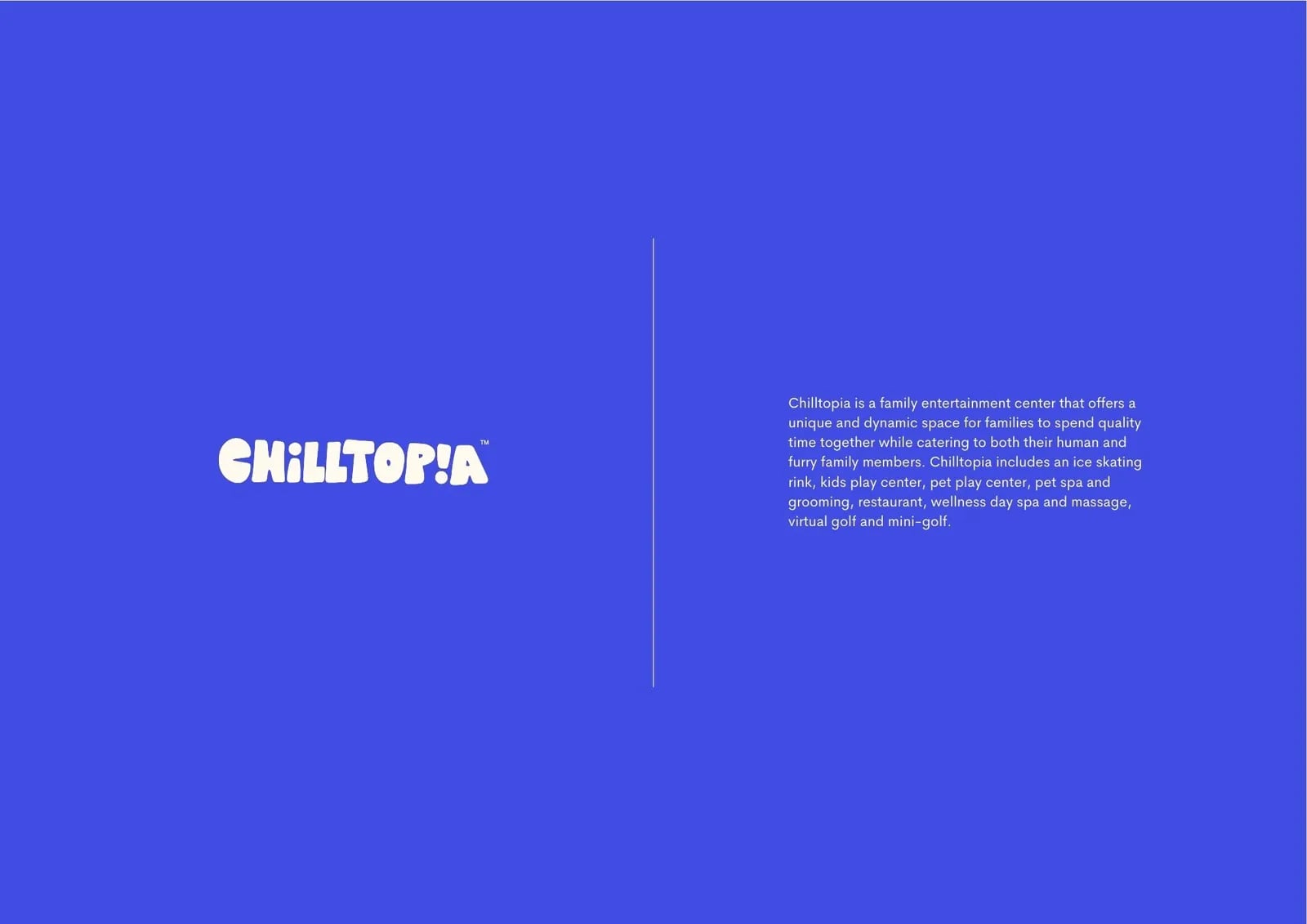 Chilltopia brand identity by NOIZE