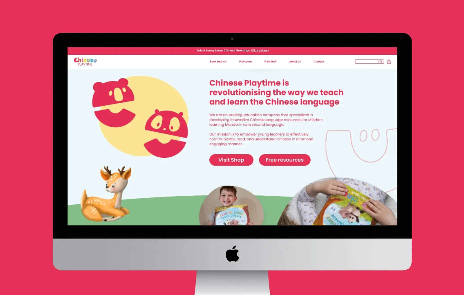 Chinese Playtime brand identity by NOIZE
