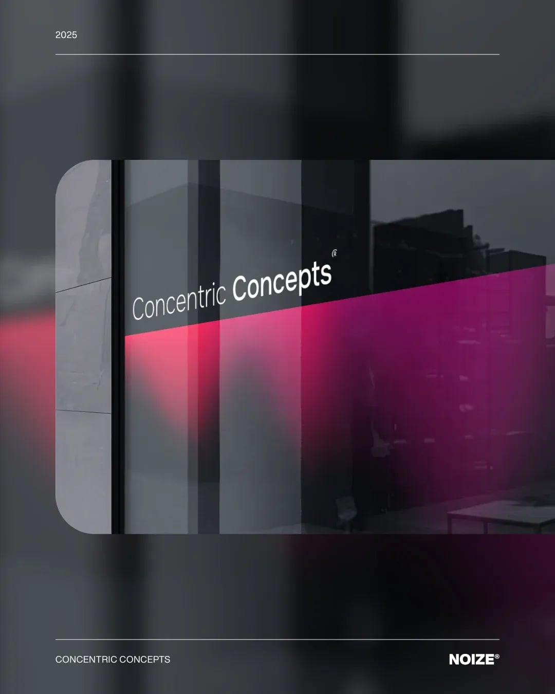 Concentric Concepts brand identity by NOIZE