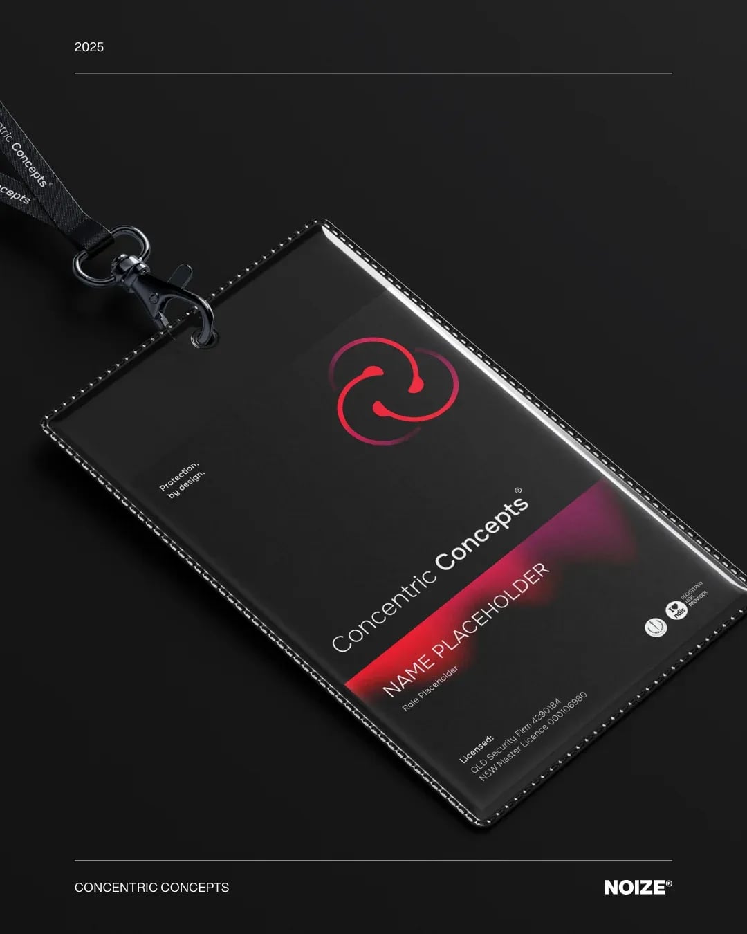 Concentric Concepts brand identity by NOIZE