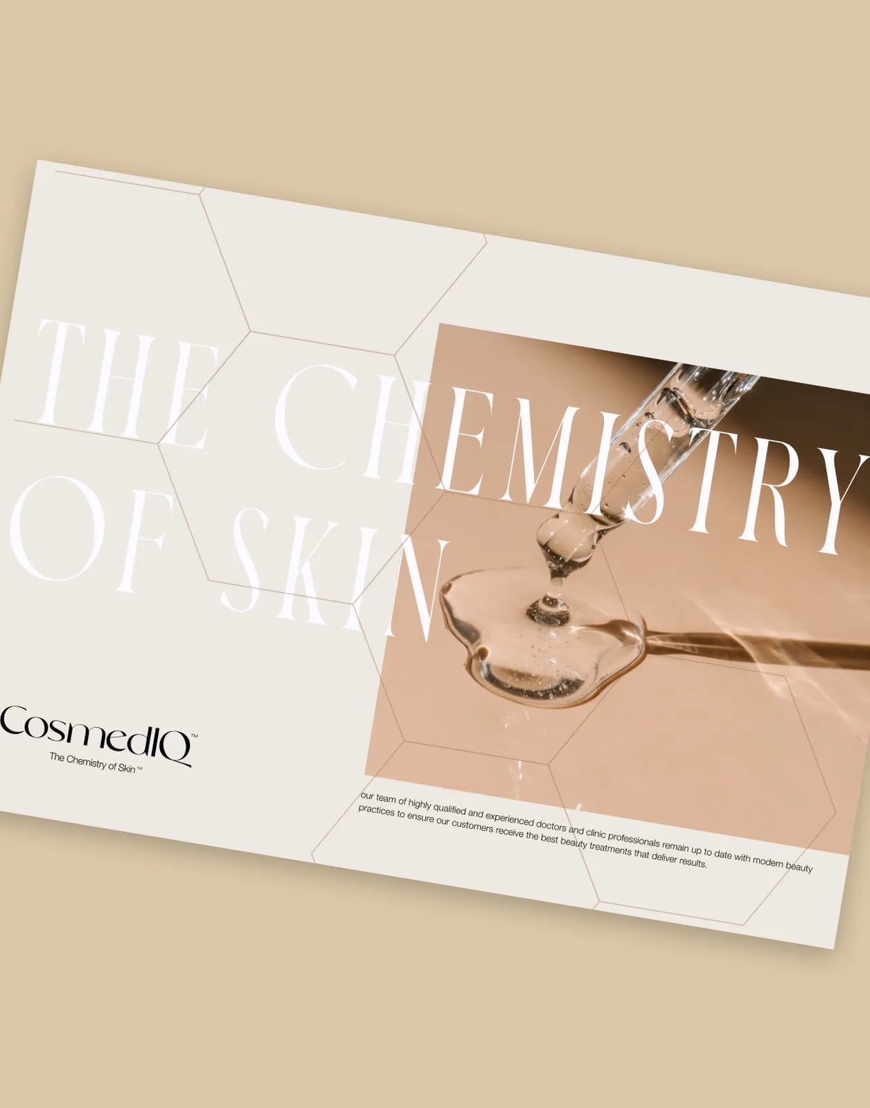 CosmediQ brand identity by NOIZE