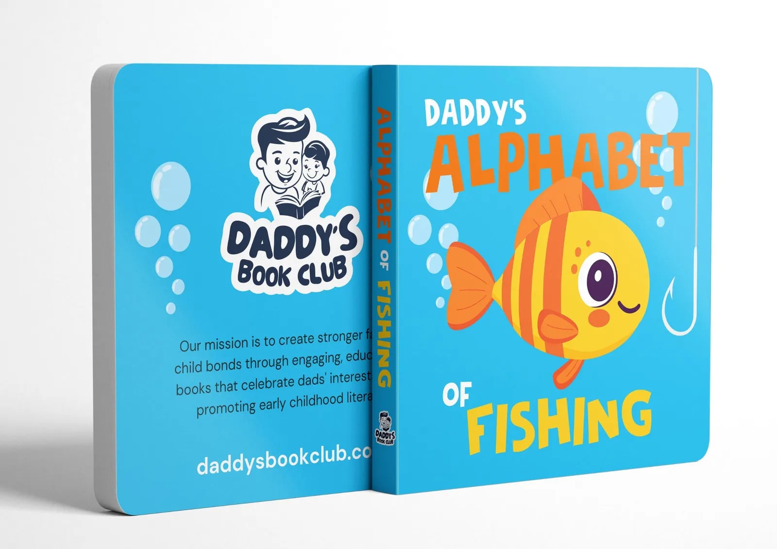 Daddy's Book Club brand identity by NOIZE