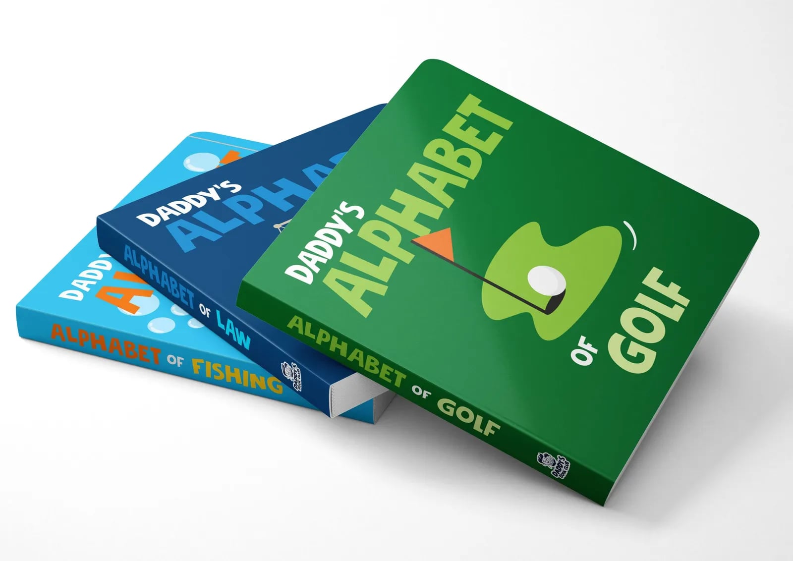 Daddy's Book Club brand identity by NOIZE