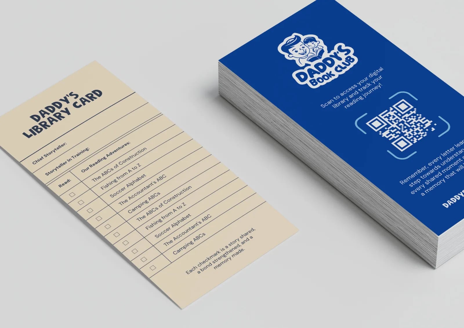 Daddy's Book Club brand identity by NOIZE