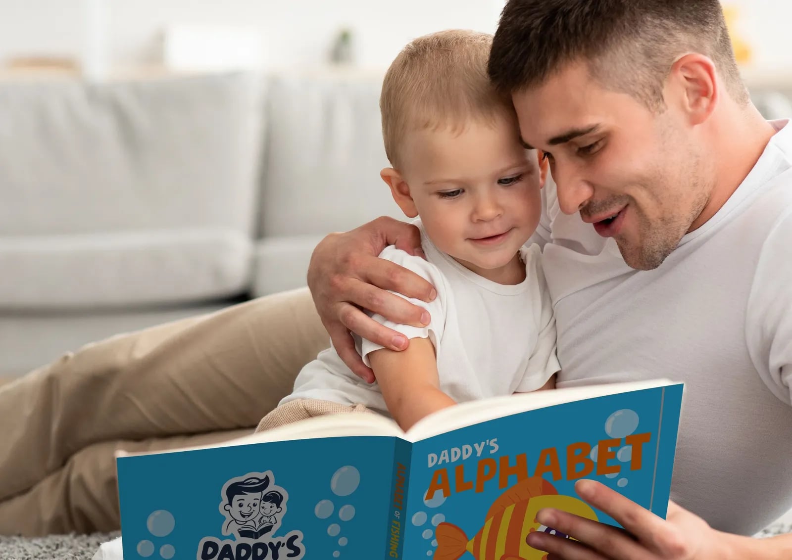 Daddy's Book Club brand work by NOIZE