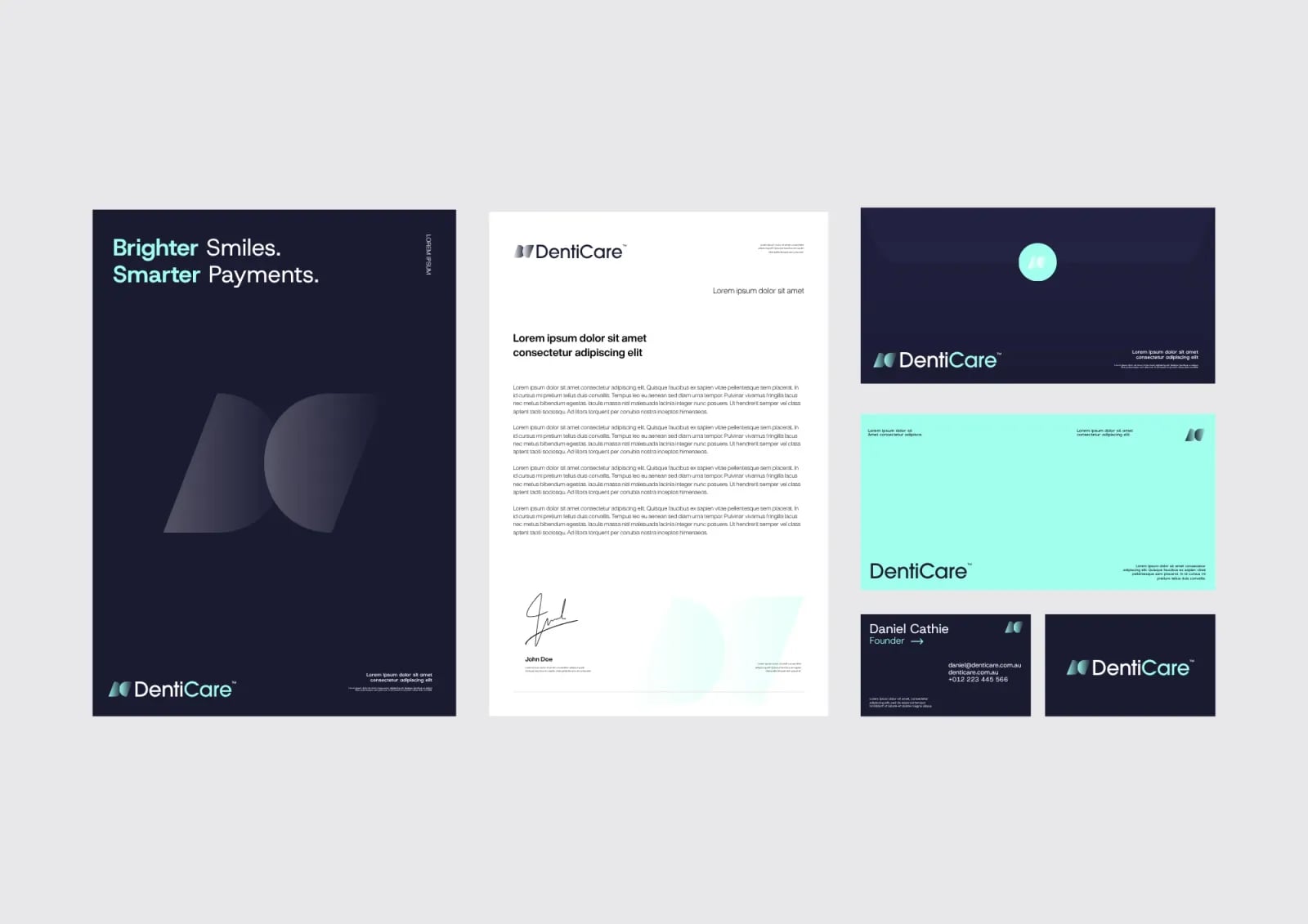 DentiCare brand identity by NOIZE