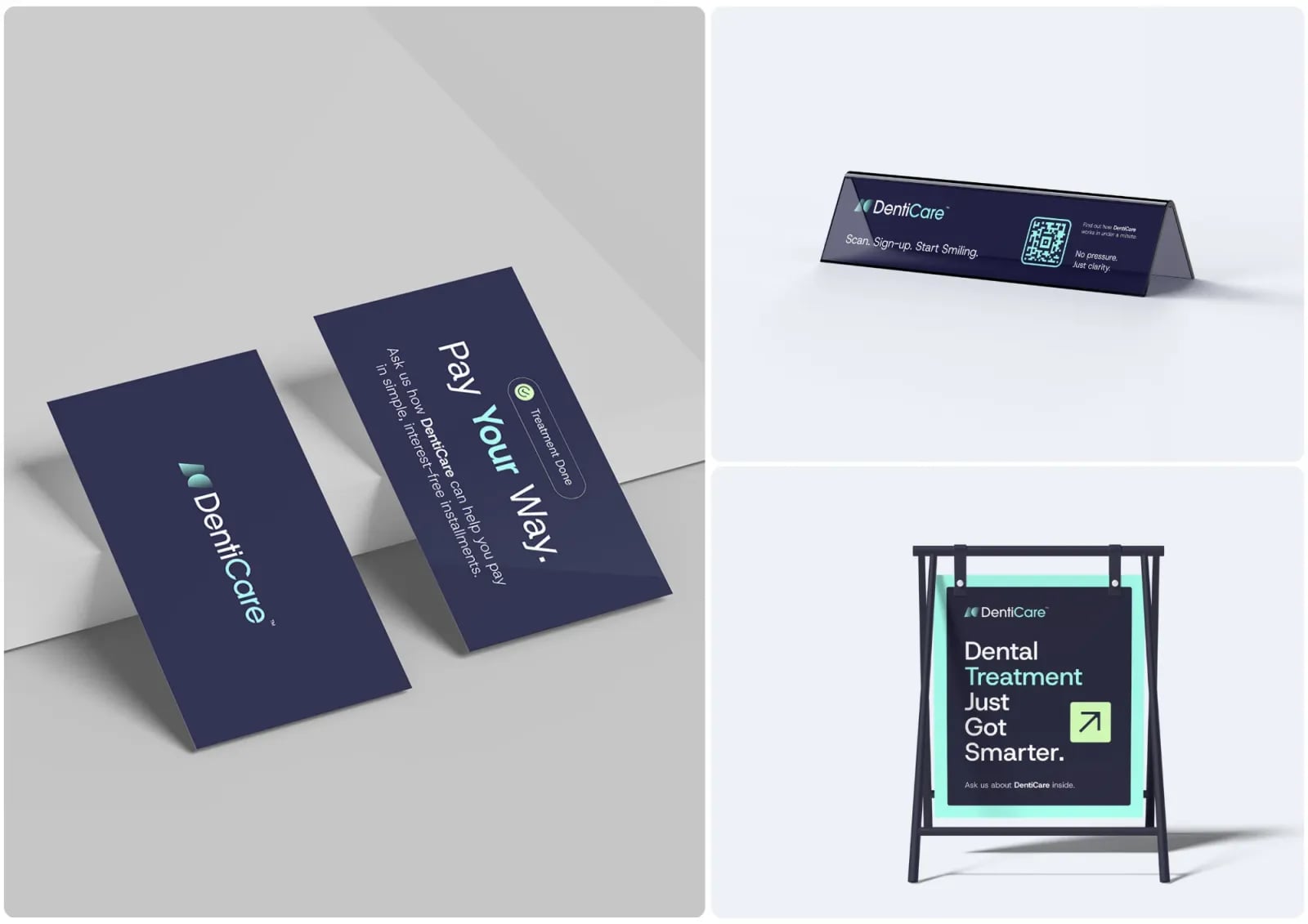 DentiCare brand identity by NOIZE