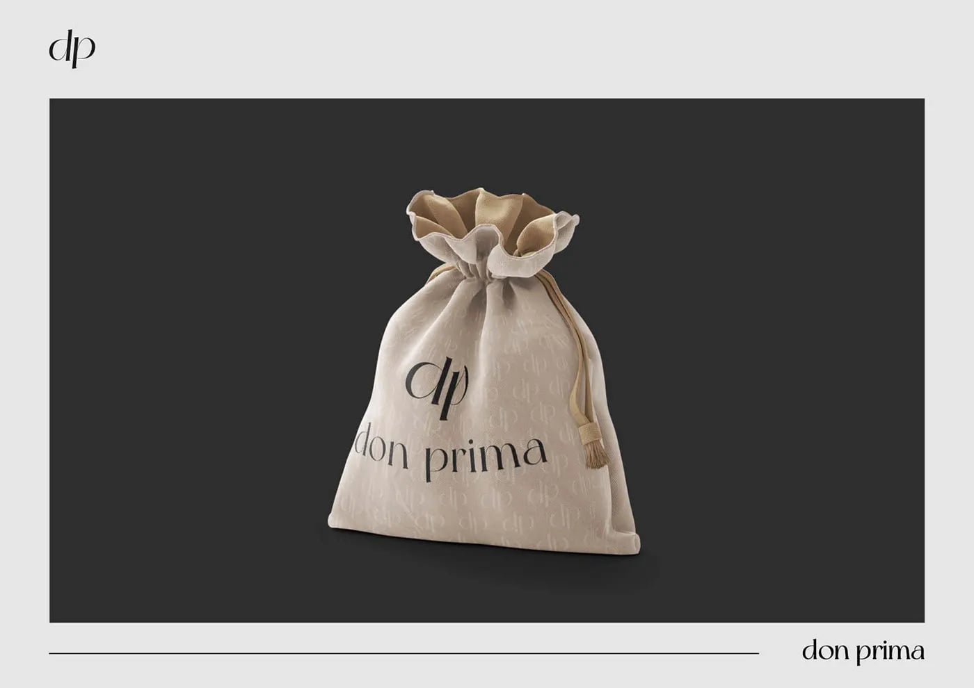 Don Prima brand identity by NOIZE