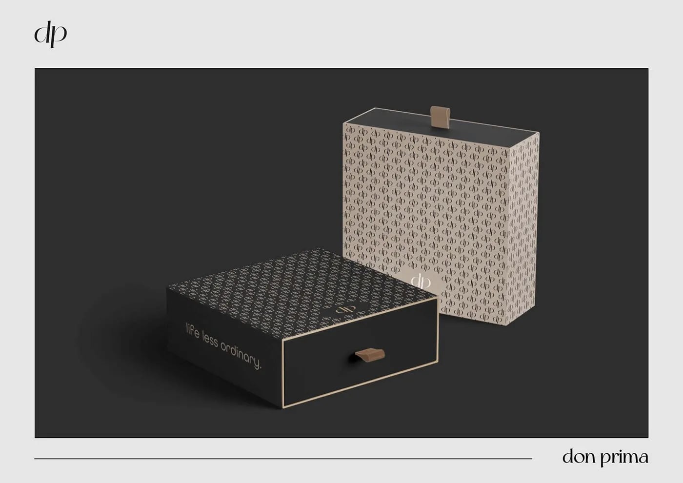 Don Prima brand identity by NOIZE
