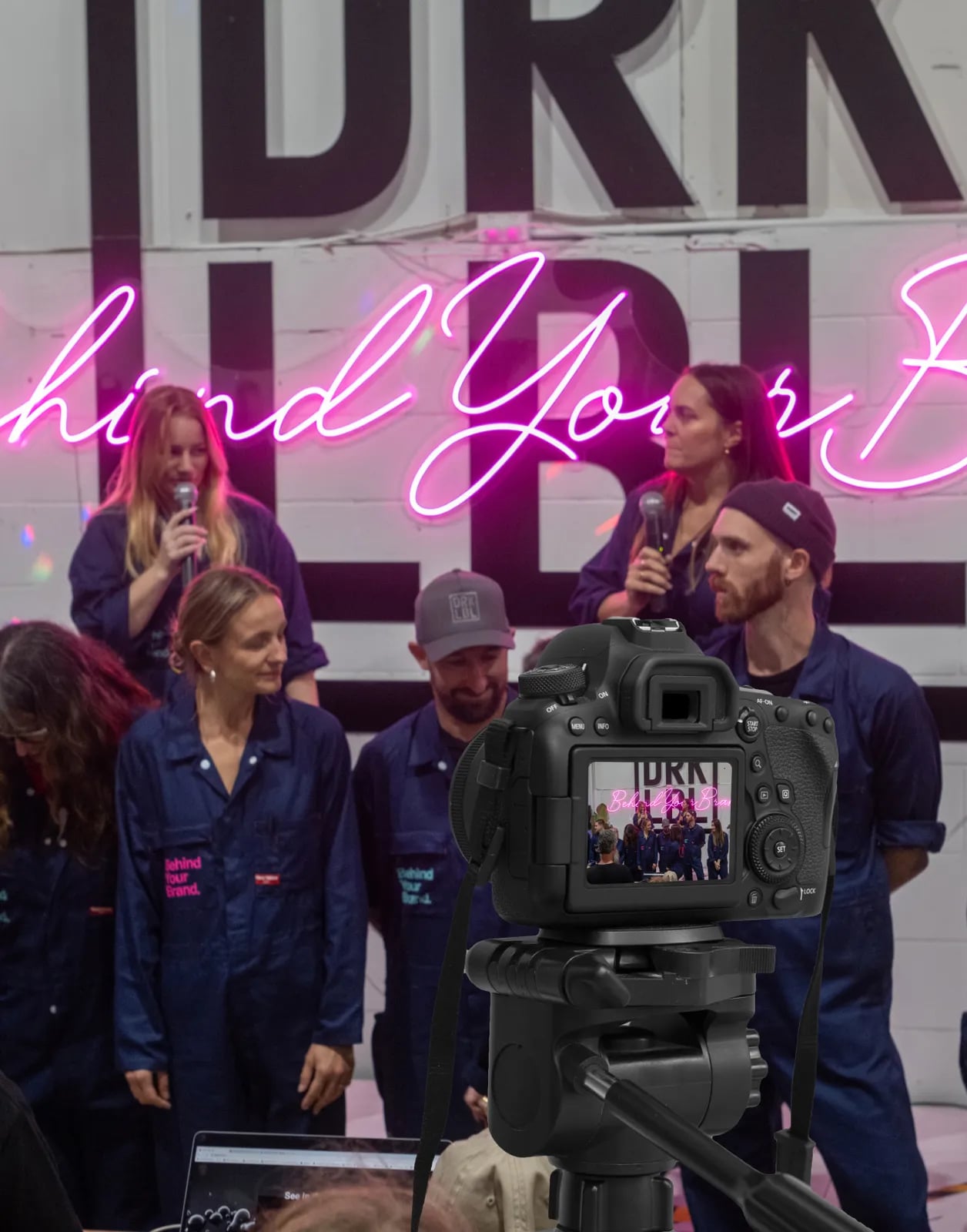 DRK LBL brand identity by NOIZE