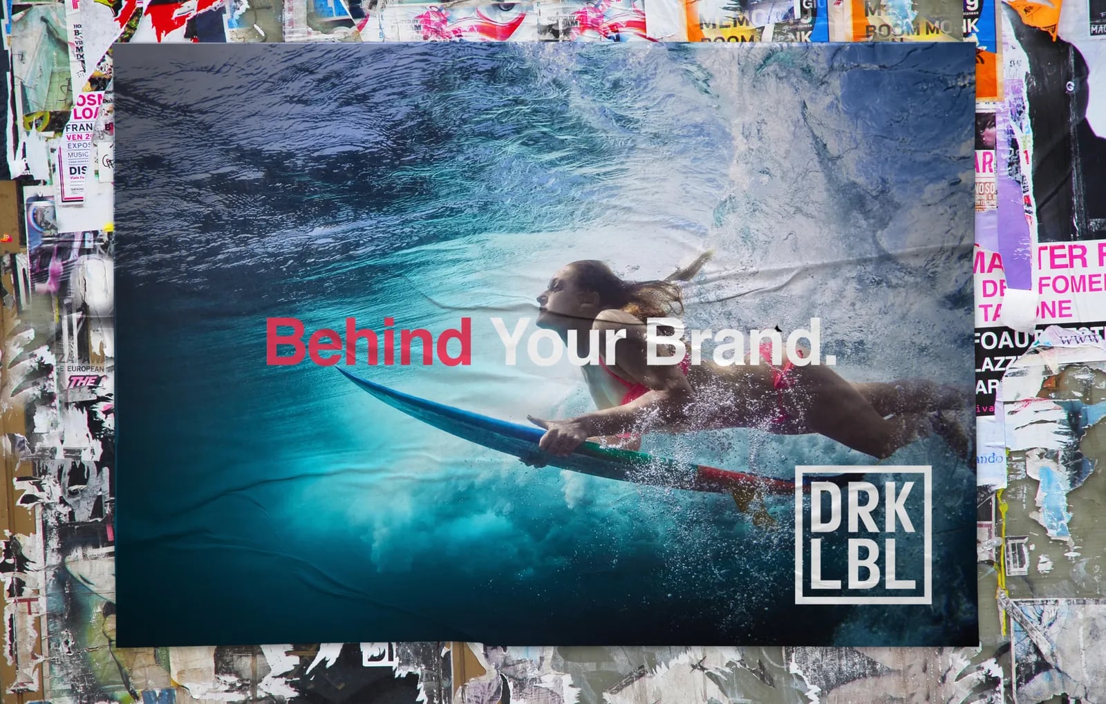 DRK LBL brand identity by NOIZE