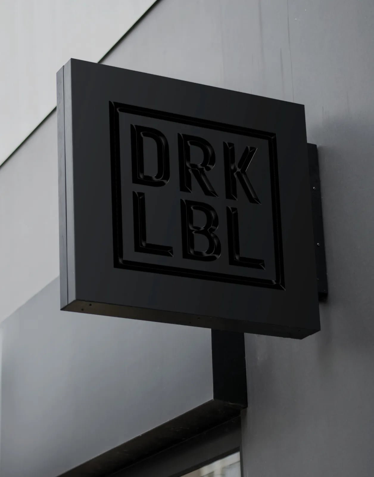 DRK LBL brand identity by NOIZE