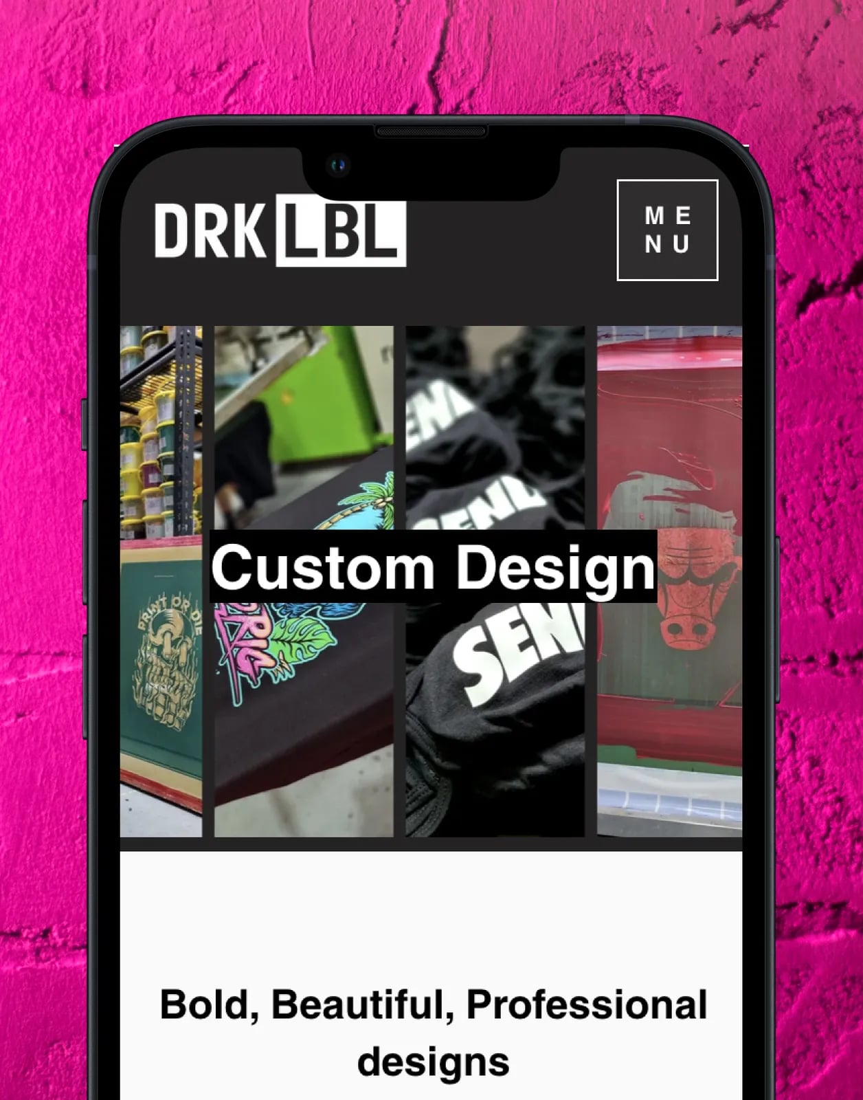 DRK LBL brand identity by NOIZE