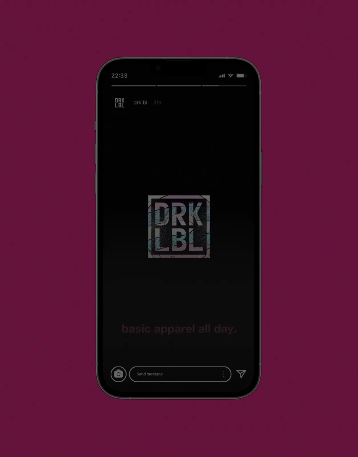 DRK LBL brand identity by NOIZE
