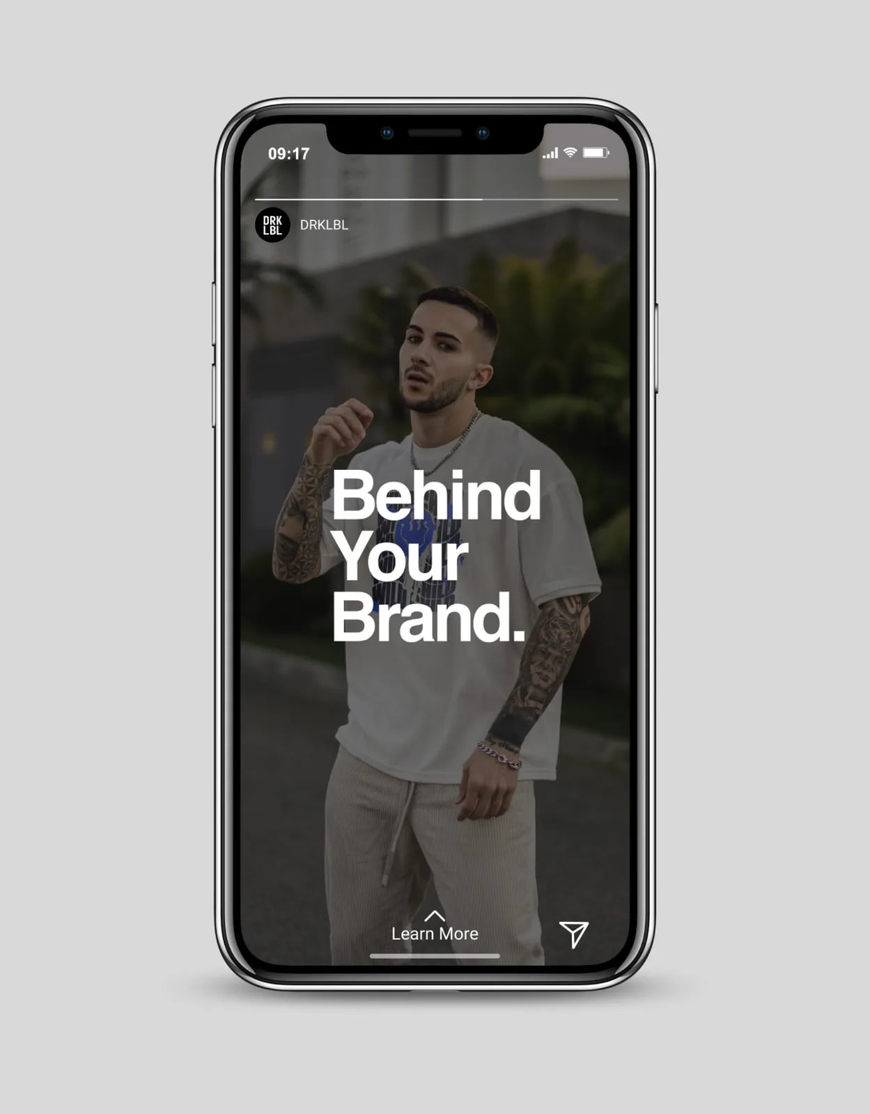 DRK LBL brand identity by NOIZE