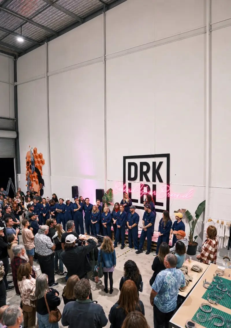 DRK LBL brand work by NOIZE