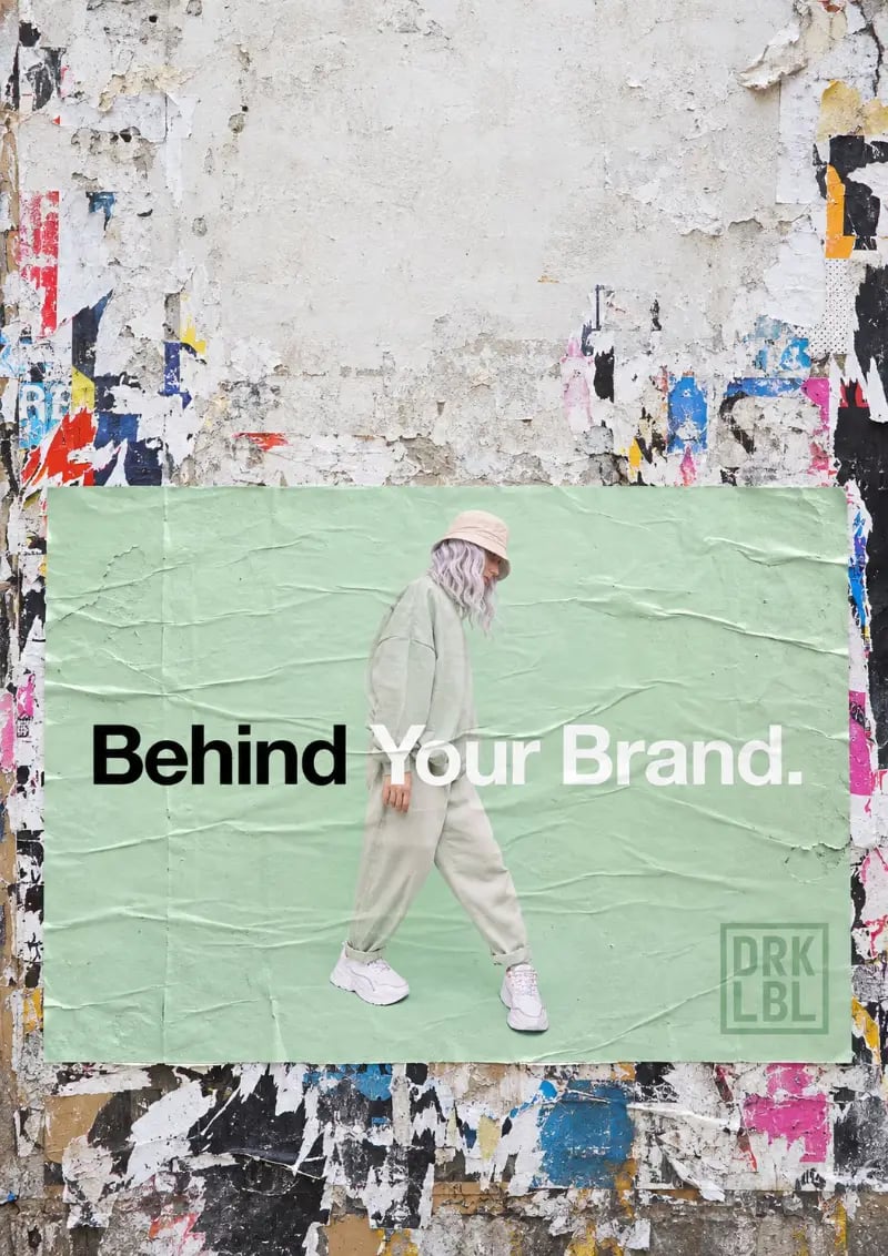 DRK LBL brand work by NOIZE