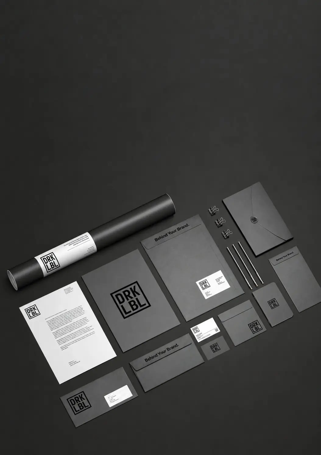 DRK LBL brand work by NOIZE
