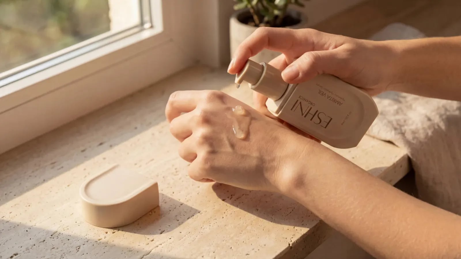 ESHNI Organics brand identity by NOIZE