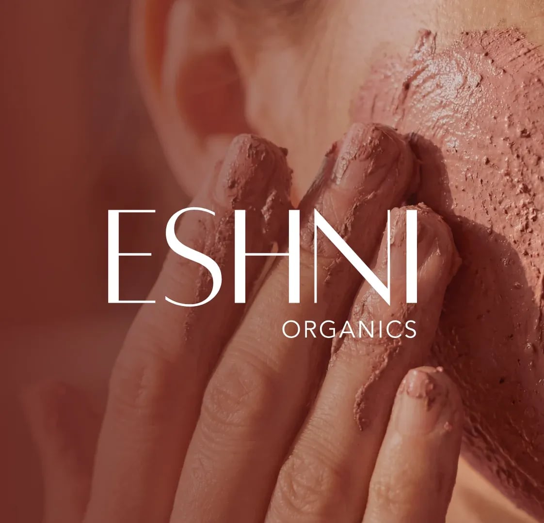 ESHNI Organics brand work by NOIZE