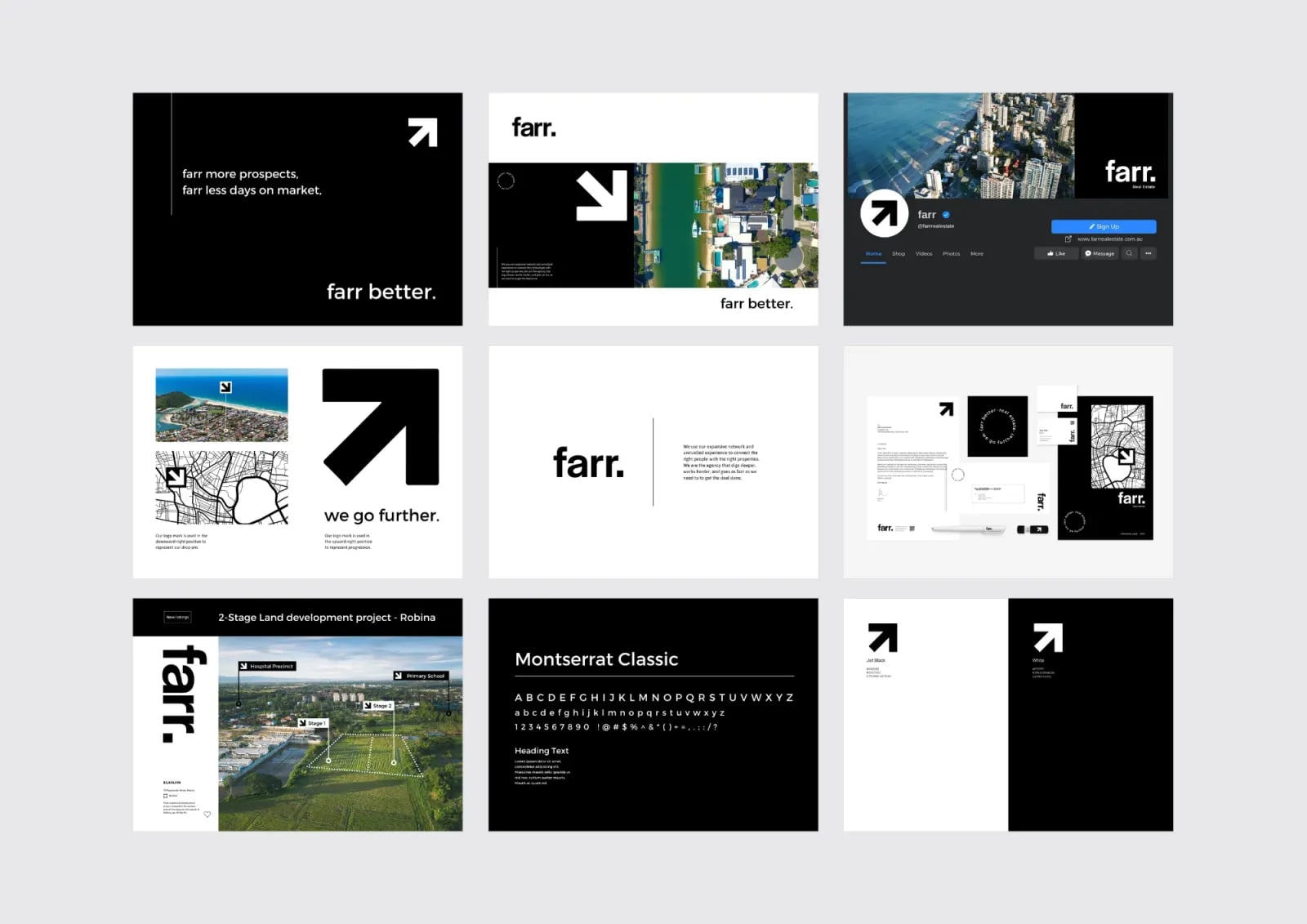 Farr brand identity by NOIZE