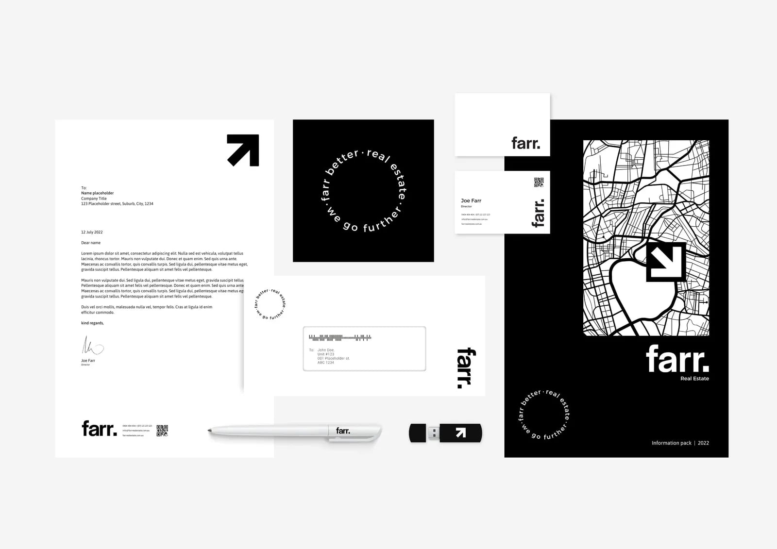 Farr brand identity by NOIZE