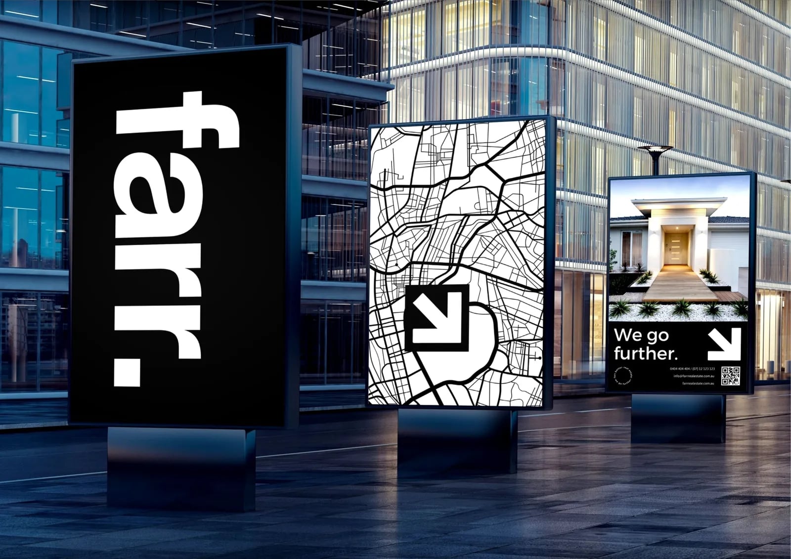 Farr brand identity by NOIZE